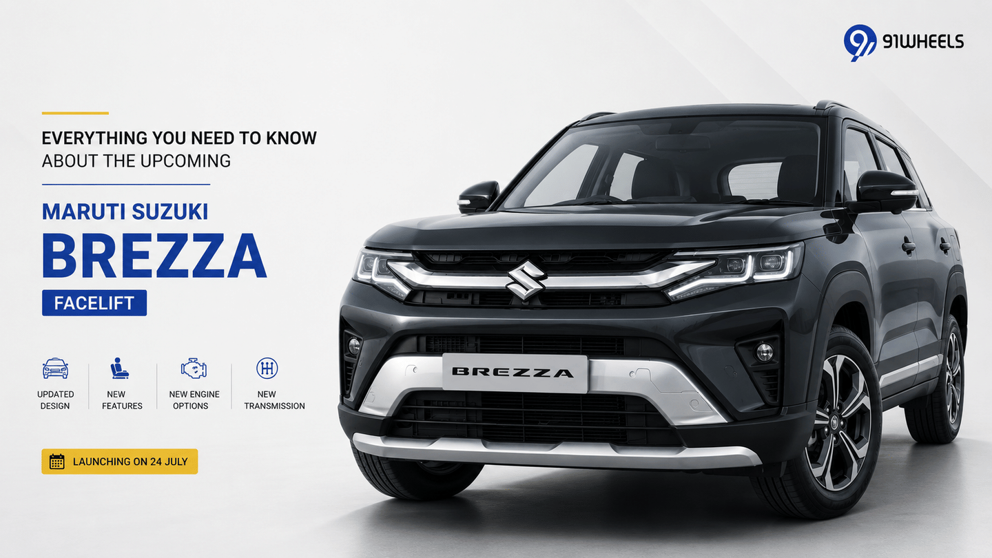 Top Things You Need To Know About The Upcoming Maruti Suzuki Brezza Facelift